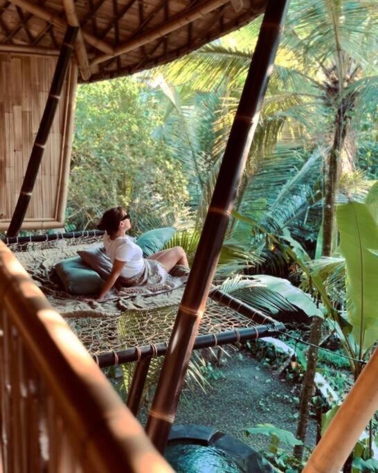 Eco Bamboo Island Bali - Bamboo House #4 Villa Selat Dış mekan fotoğraf