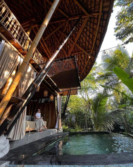 Eco Bamboo Island Bali - Bamboo House #4 Villa Selat Dış mekan fotoğraf