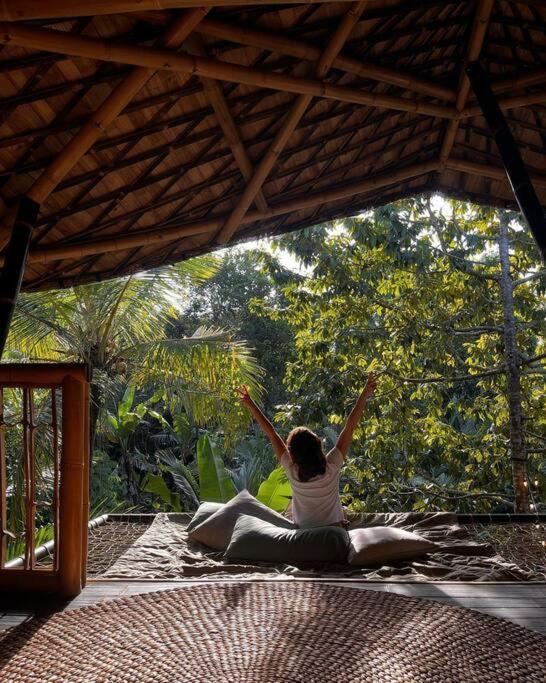 Eco Bamboo Island Bali - Bamboo House #4 Villa Selat Dış mekan fotoğraf